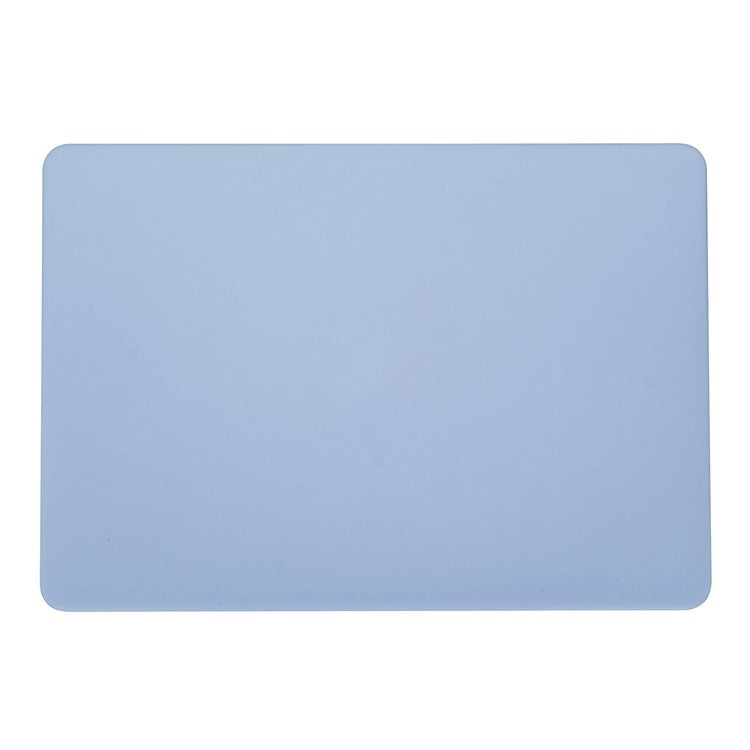 For MacBook Pro 14 inch (2024) M4 A3112 A3185 A3401 (2023) (2021) (A2442) Anti-Fingerprint Matte PC Front and Back Protective Shell - Baby Blue