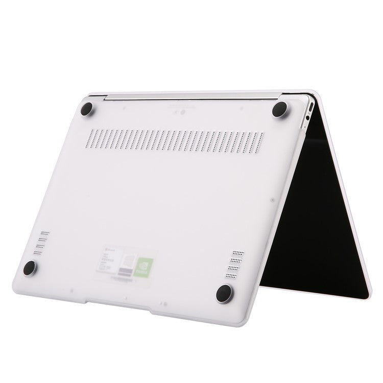 Anti-Slip Bottom Matte PC Laptop Cover Notebook Case for Huawei MateBook 14 (2023) / (2021) - White