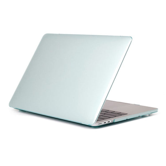 ENKAY HAT PRINCE Crystal PC Split Design Front and Back Protective Shell for MacBook Pro 14 inch (2024) (2023) (2021) A2442 - Light Green