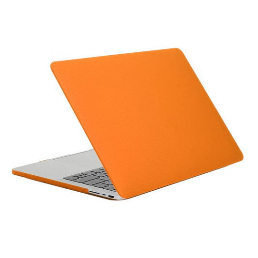 ENKAY HAT PRINCE Fall-Proof Matte PC Front and Back Protective Shell for MacBook Pro 16 inch (2024) (2023) (2021) A2485 - Orange