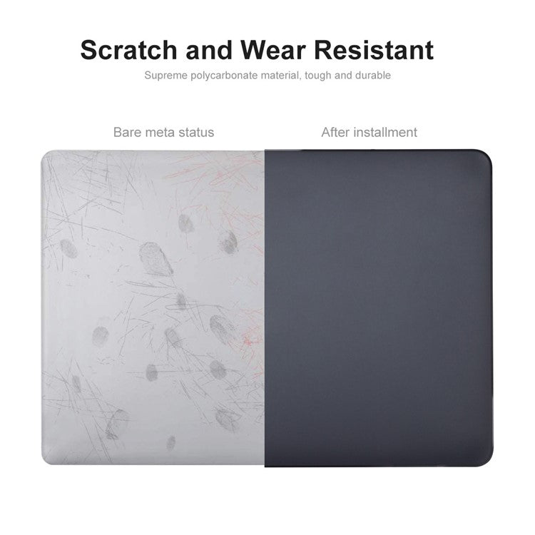 ENKAY HAT PRINCE for MacBook Pro 16 inch (2024) (2023) (2021) A2485 (EU Version) PC Laptop Cover + Keyboard Skin + Dust Plugs - Baby Blue
