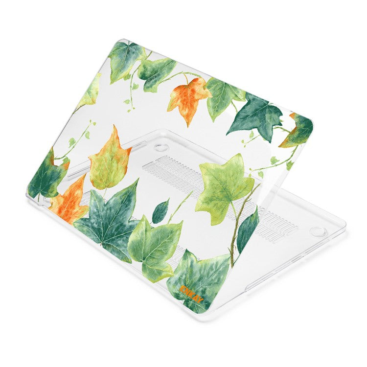 ENKAY HAT PRINCE for MacBook Pro 16 inch (2024) (2023) (2021) A2485 Forest Series Laptop Case Hard PC Notebook Cover - Ivy
