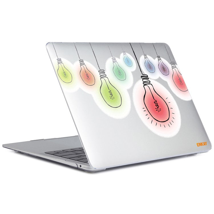 ENKAY HAT PRINCE for MacBook Pro 16 inch (2024) (2023) (2021) A2485 Forest Series Laptop Case Hard PC Notebook Cover - Bulb