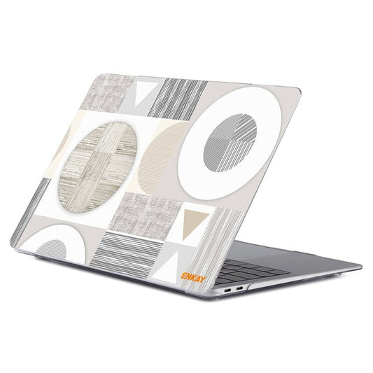 ENKAY HAT PRINCE for MacBook Pro 14 inch (2024) (2023) (2021) A2442 Geometry Series Polycarbonate Notebook Cover Laptop Case - Geometry No.3