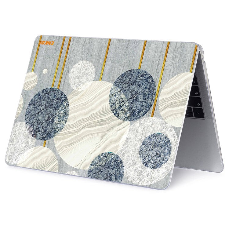ENKAY HAT PRINCE for MacBook Pro 16 inch (2024) (2023) (2021) A2485 Geometry Series PC Laptop Case Pattern Notebook Cover - Geometry No.2