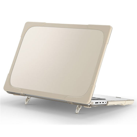 For MacBook Pro 14 inch (2024) (2023) (2021) A2442 / A2779  / A2918 / A2992 (M1 / M2 / M3) Hard PC Laptop Case - Khaki