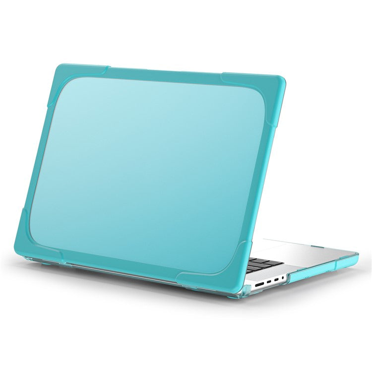 For MacBook Pro 14 inch (2024) (2023) (2021) A2442 / A2779  / A2918 / A2992 (M1 / M2 / M3) Hard PC Laptop Case - Baby Blue