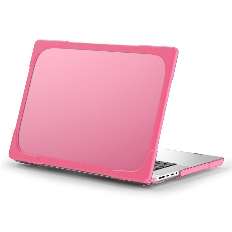 For MacBook Pro 14 inch (2024) (2023) (2021) A2442 / A2779  / A2918 / A2992 (M1 / M2 / M3) Hard PC Laptop Case - Rose