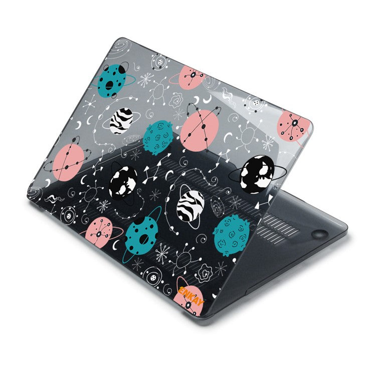 ENKAY HAT PRINCE for MacBook Pro 16 inch (2024) (2023) (2021) A2485 Planets Series Space Patterns PC Sheer Laptop Case - Planets
