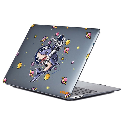 ENKAY HAT PRINCE for MacBook Pro 16 inch (2024) (2023) (2021) A2485 Planets Series Space Patterns PC Sheer Laptop Case - Shark