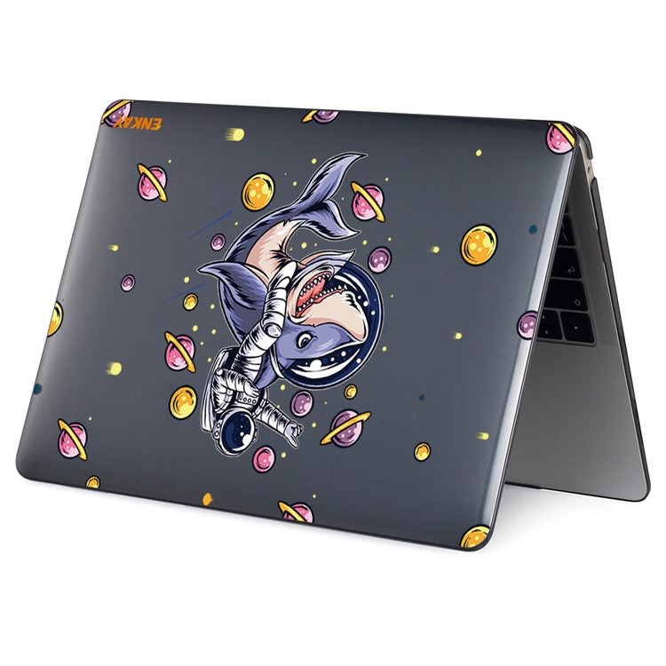 ENKAY HAT PRINCE for MacBook Pro 16 inch (2024) (2023) (2021) A2485 Planets Series Space Patterns PC Sheer Laptop Case - Shark