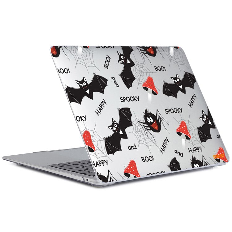 ENKAY HAT PRINCE for MacBook Pro 14 inch (2024) (2023) (2021) A2442 Cute Animals Series PC Crystal Sheer Laptop Protective Case - Bats