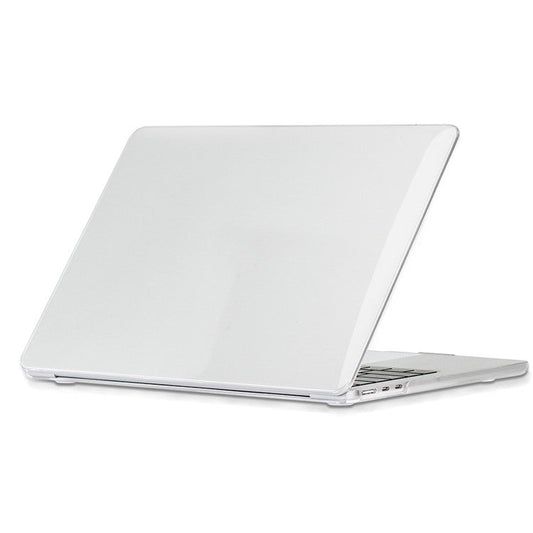 ENKAY HAT PRINCE for MacBook Air 13 inch (2025) / (2024) A2681 (M2) / A3113 (M3) / (2022) Crystal PC Front and Back Protective Cover Shell - Transparent