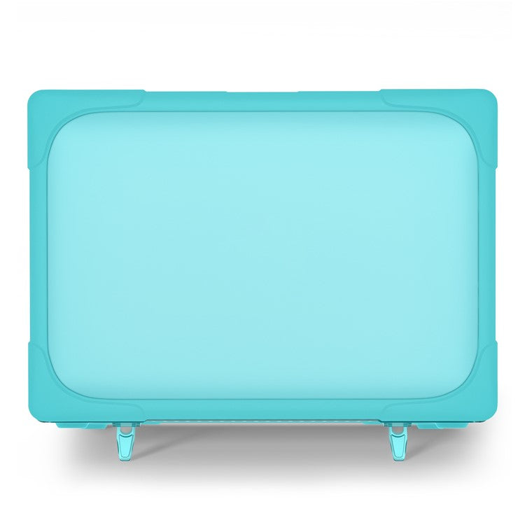 Laptop Case for MacBook Air 13 inch (2025) / (2024) / (2022) A2681 Protective Case Notebook Computer Anti-Scratch Cover with Stand - Baby Blue