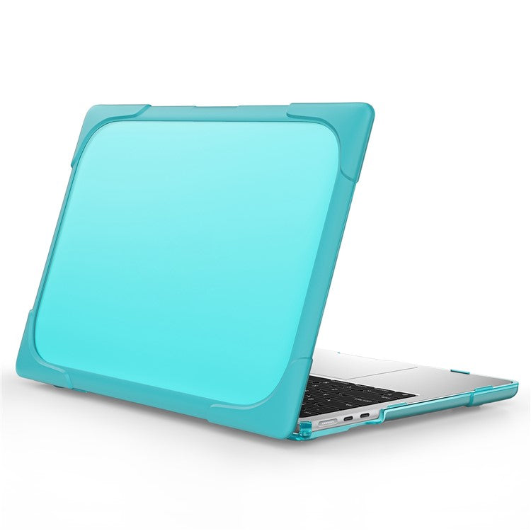 Laptop Case for MacBook Air 13 inch (2025) / (2024) / (2022) A2681 Protective Case Notebook Computer Anti-Scratch Cover with Stand - Baby Blue