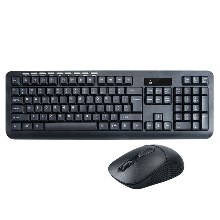 2.4G Bluetooth 113-Key Wireless Keyboard Home Office Mute Mouse for Laptop and Computer