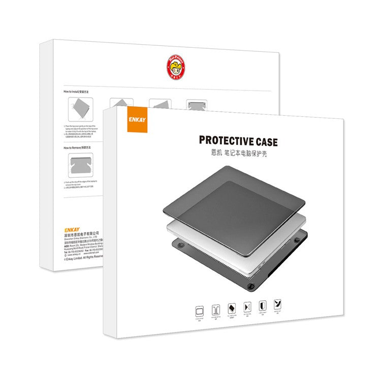 ENKAY HAT PRINCE Streamer Light Series for MacBook Air 13 inch (2025) / (2024) A2681 (M2) / A3113 (M3) / (2022) Laptop Hard Case - Streamer Light No.3