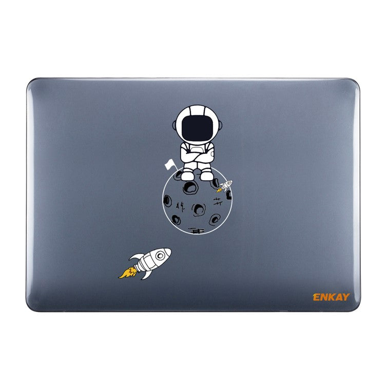 ENKAY HAT PRINCE Astronaut Pattern Laptop Case for MacBook Pro 14 inch (2024) (2023) (2021) A2442 (EU Version) - Astronaut No.4