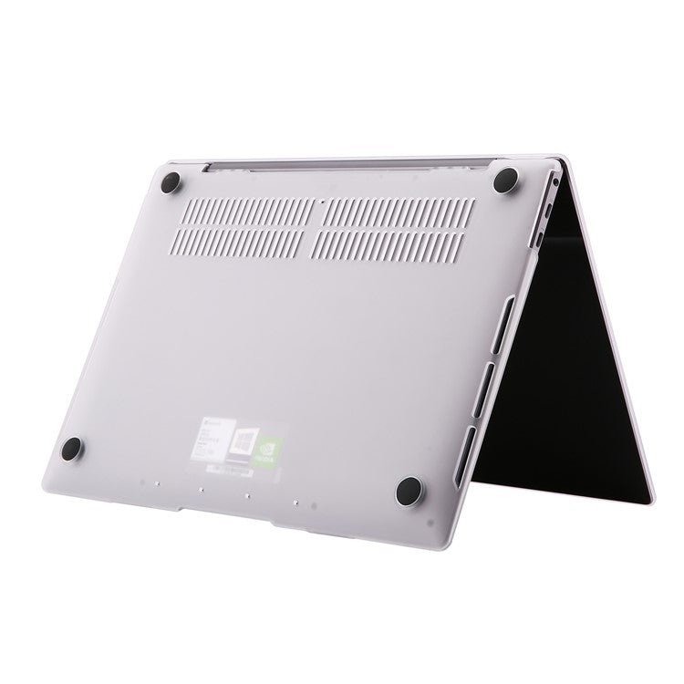 For Honor MagicBook 14 (2022) Laptop Hard Shell Case Matte PC Scratch-Resistant Cover - White
