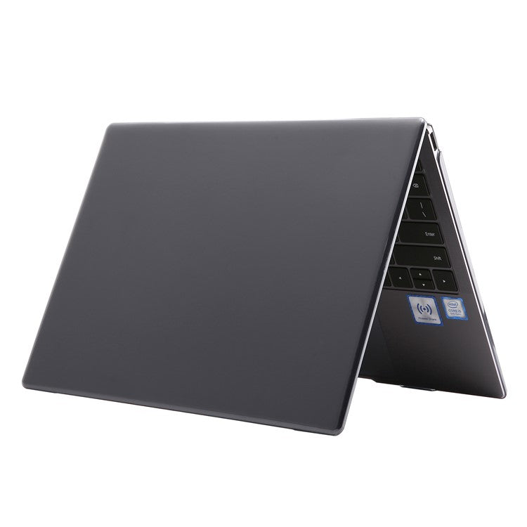For Huawei MateBook D14 (2023) Protective Laptop Computer Cover Crystal PC Anti-Scratch Case - Black