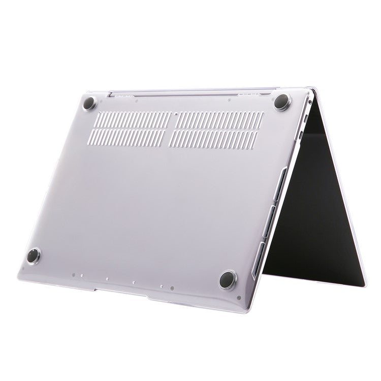 For Huawei MateBook D14 (2023) Protective Laptop Computer Cover Crystal PC Anti-Scratch Case - White