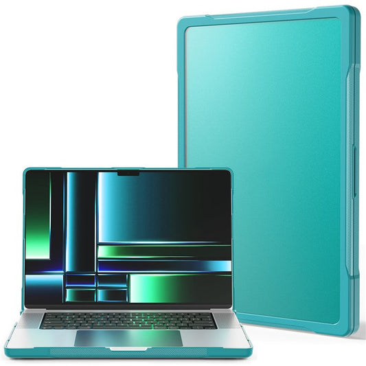 For MacBook Pro 14 inch (2024) (2021) A2442 / 14 inch (2023) A2779  / A2918 / A2992 (M1 / M2 / M3) PC+TPU Laptop Case - Baby Blue