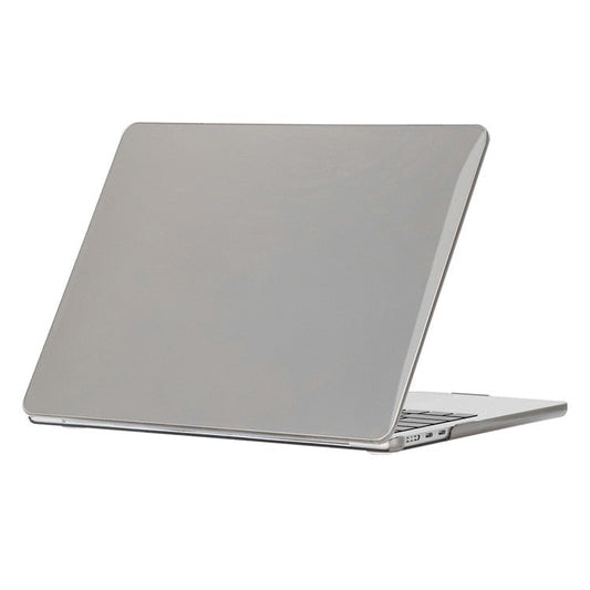 ENKAY HAT PRINCE Shockproof Case for Macbook Air 15 inch (2023) M2 A2941 / (2024) A3114 M3 Anti-Scratch Laptop Hard PC Case - Grey