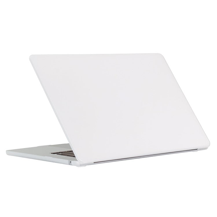 ENKAY HAT PRINCE Shockproof Matte Case for Macbook Air 15 inch (2025) / (2024) A3114 M3 / (2023) M2 A2941 Anti-Drop Laptop Slim Case - White
