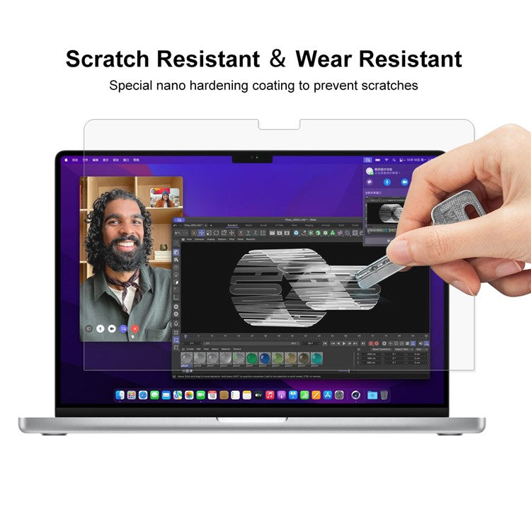 ENKAY HAT PRINCE For MacBook Air 13 inch (2025) / (2024) A2681 (M2) / A3113 (M3) / (2022) (EU) Hard PC Laptop Case - Purple