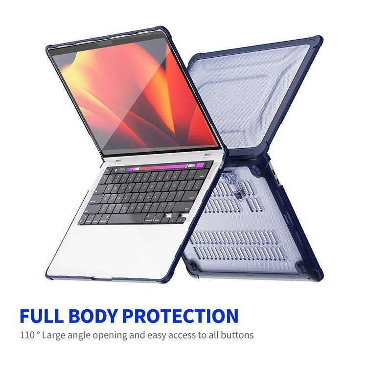 ENKAY HAT PRINCE For MacBook Air 13 inch (2020) A2179 / A2337 (US Version) Kickstand Hard PC Cover Anti-Drop Laptop Slim Case - Pink