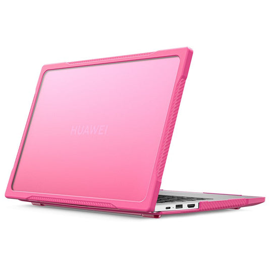 Sailor Series for Huawei MateBook D14 (2023) Laptop Case Dual Layer PC+TPU Protective Cover - Rose