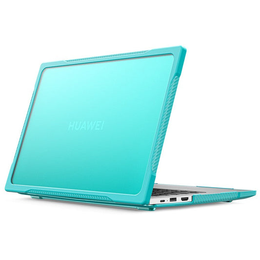 Sailor Series for Huawei MateBook D14 (2023) Laptop Case Dual Layer PC+TPU Protective Cover - Baby Blue