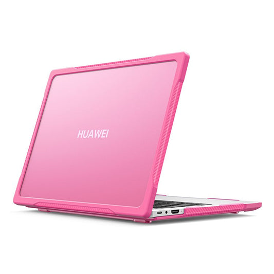 Sailor Series for Huawei MateBook 14 (2021) / (2022) / (2023) Laptop Case PC+TPU Notebook Cover - Rose
