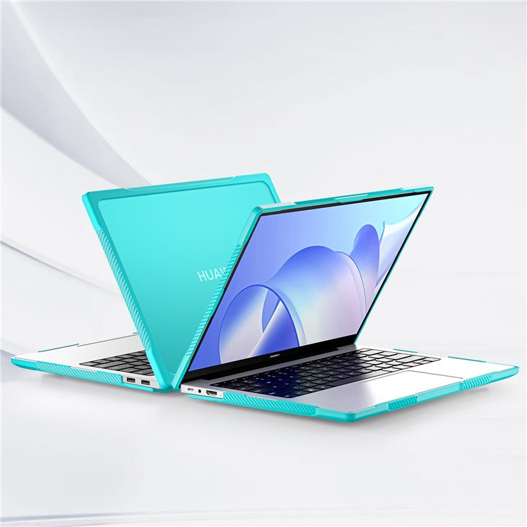 Sailor Series for Huawei MateBook 14 (2021) / (2022) / (2023) Laptop Case PC+TPU Notebook Cover - Baby Blue