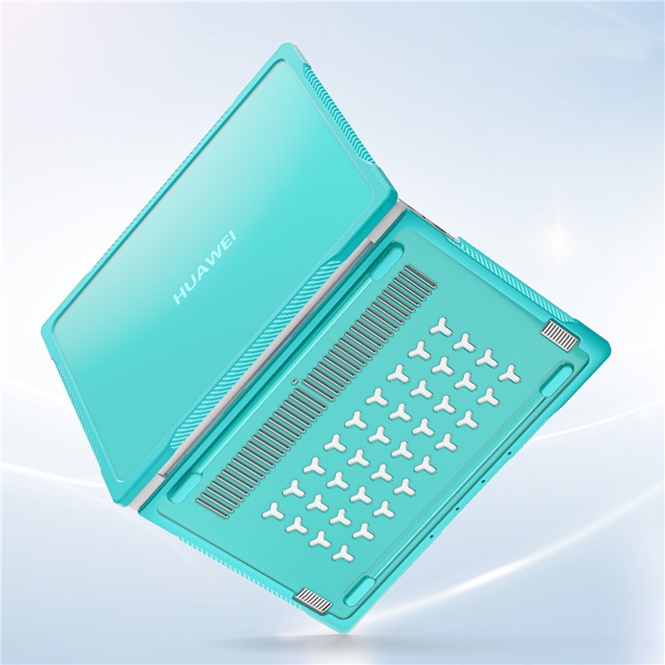 Sailor Series for Huawei MateBook 14 (2021) / (2022) / (2023) Laptop Case PC+TPU Notebook Cover - Baby Blue