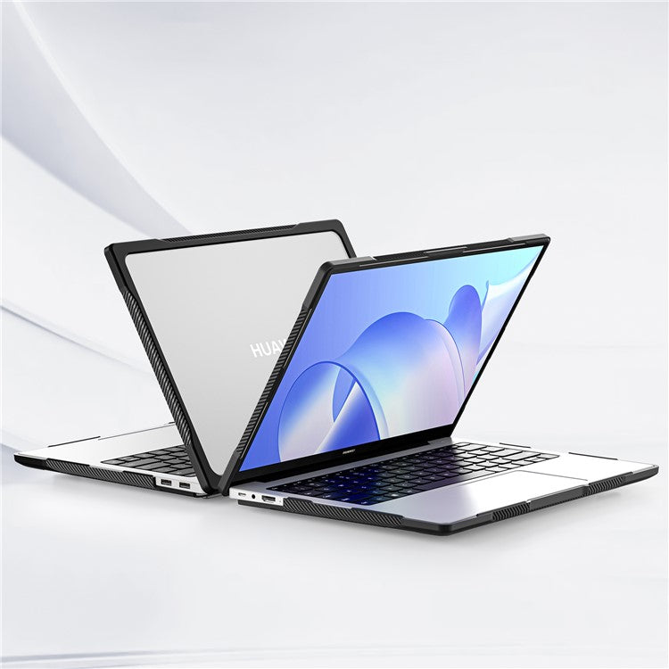 Sailor Series for Huawei MateBook 14 (2021) / (2022) / (2023) Laptop Case PC+TPU Notebook Cover - Transparent