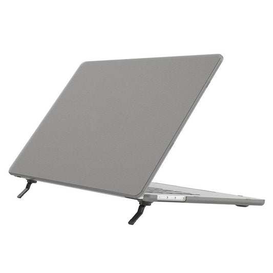 BENWIS MP-SMS For MacBook Air 13 inch (2022) A2681 Case Ultra-Thin Matte Hard Case with Kickstand - Transparent White