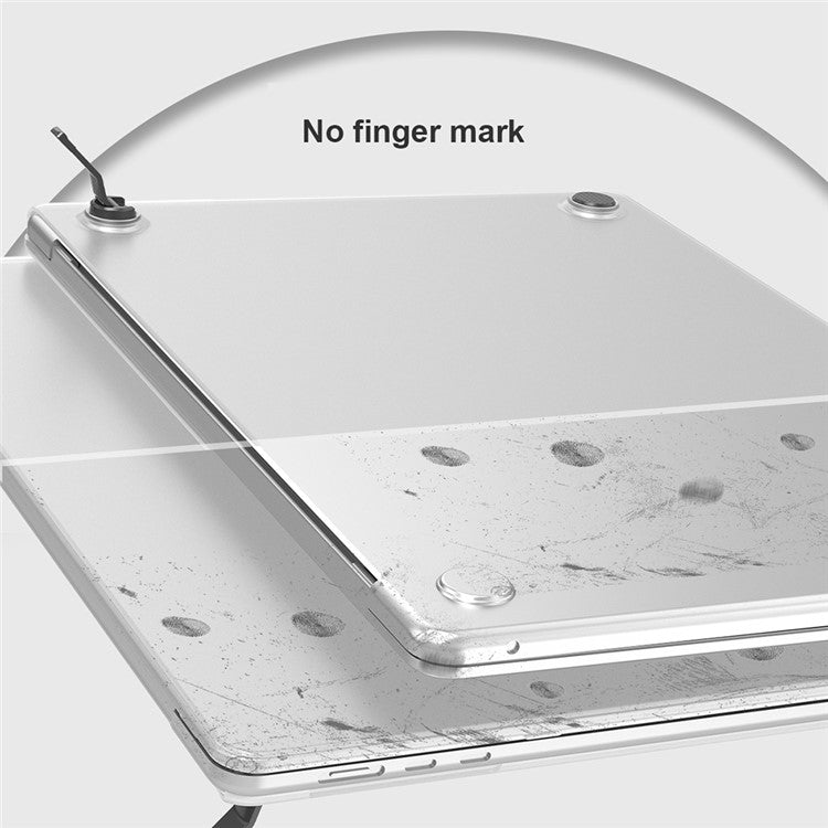 BENWIS MP-SMS For MacBook Pro 13 inch (2019) / (2020) A1706, A1708, A1989, A2159, A2251, A2289, A2338 Kickstand Hard Case - Transparent Black