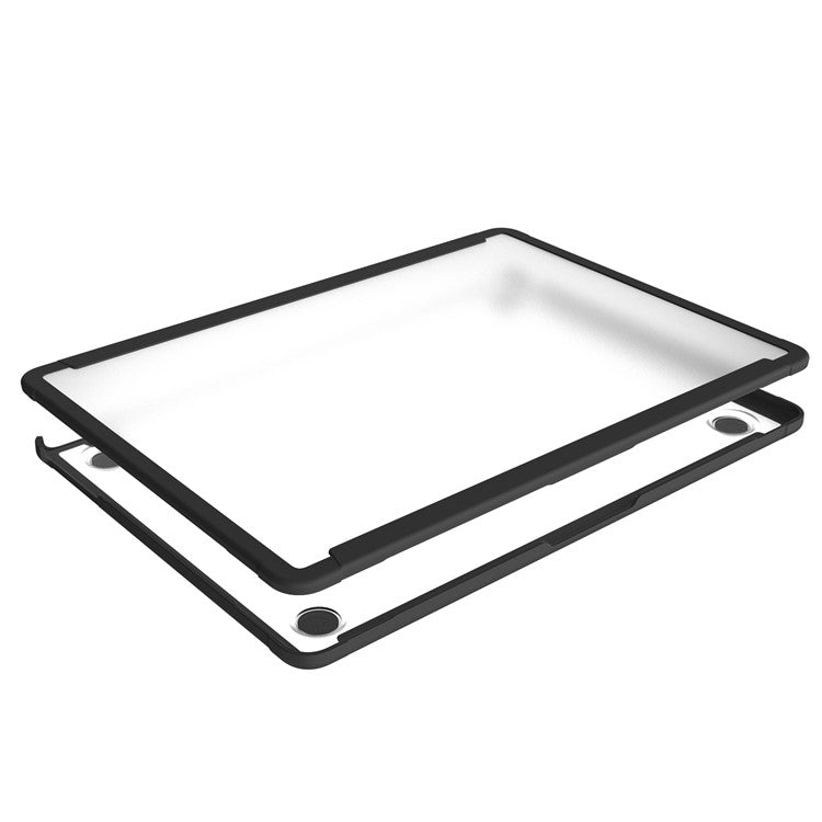 BENWIS MP-SSC For MacBook Air 13 inch (2025) / (2024) / (2022) A2681 Slim Case PC+TPU Laptop Cover - Black