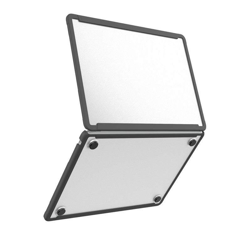 BENWIS MP-SSC For MacBook Air 13 inch (2025) / (2024) / (2022) A2681 Slim Case PC+TPU Laptop Cover - Black