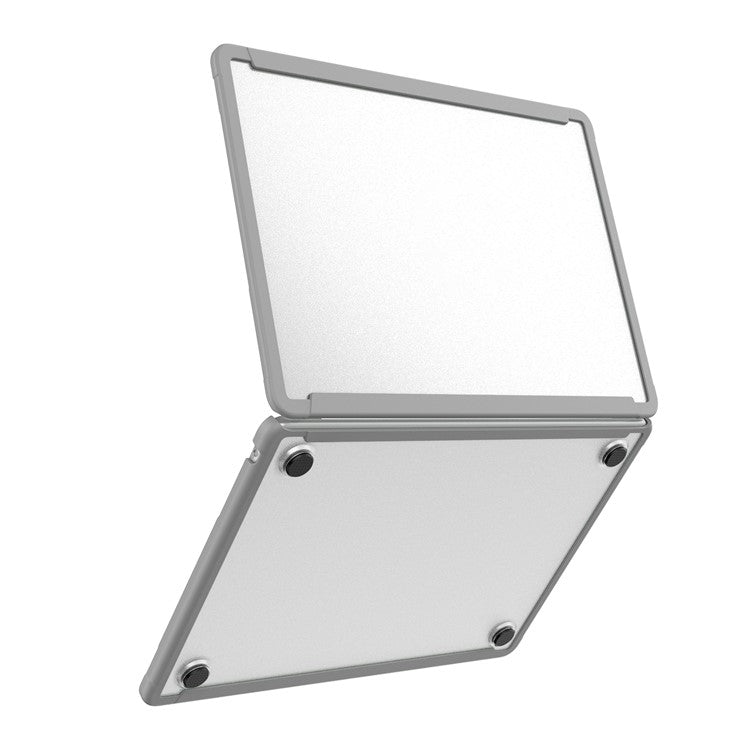 BENWIS MP-SSC For MacBook Air 13 inch (2025) / (2024) / (2022) A2681 Slim Case PC+TPU Laptop Cover - Grey