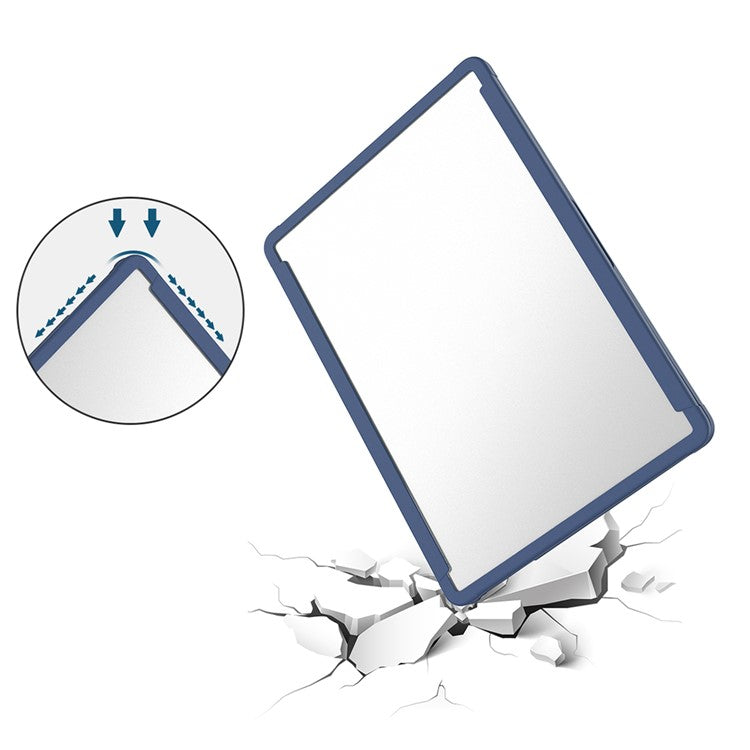 BENWIS MP-SSC For MacBook Air 13 inch (2025) / (2024) / (2022) A2681 Slim Case PC+TPU Laptop Cover - Blue