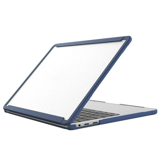 BENWIS MP-SSC For Macbook Air 13 inch (2018-2019) A1932 / (2020) A2179, A2337 Case PC+TPU Laptop Shockproof Cover - Blue