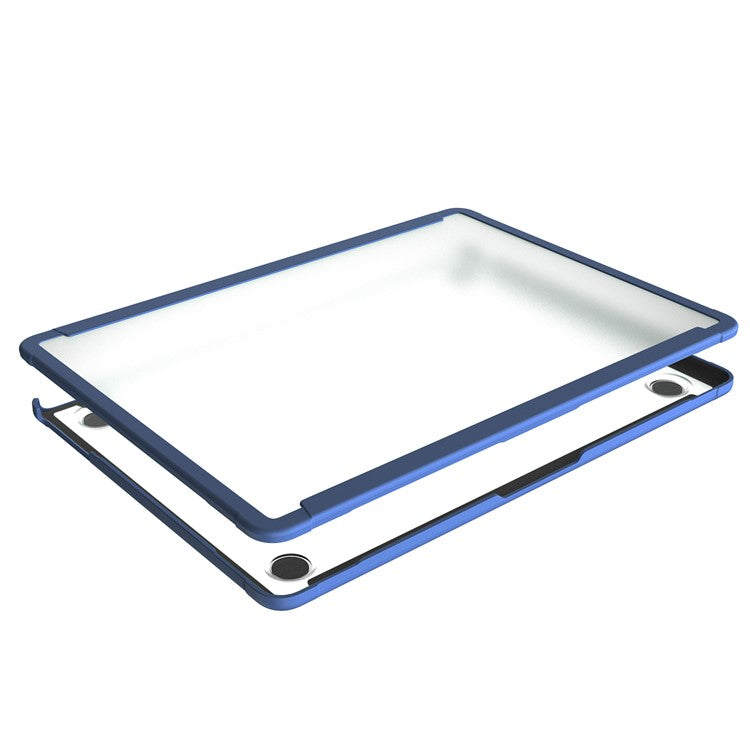 BENWIS MP-SSC For Macbook Air 13 inch (2018-2019) A1932 / (2020) A2179, A2337 Case PC+TPU Laptop Shockproof Cover - Blue
