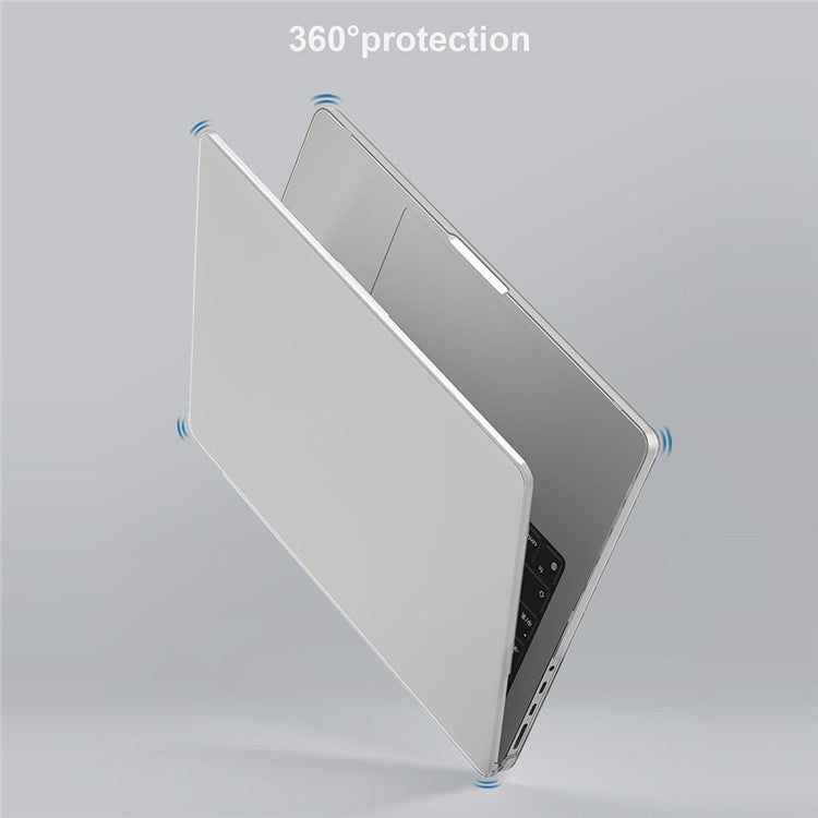 BENWIS MP-CHC For MacBook Pro 14 inch (2021) A2442 / (2023) A2779 Crystal Clear PC Case Shockproof Laptop Shell