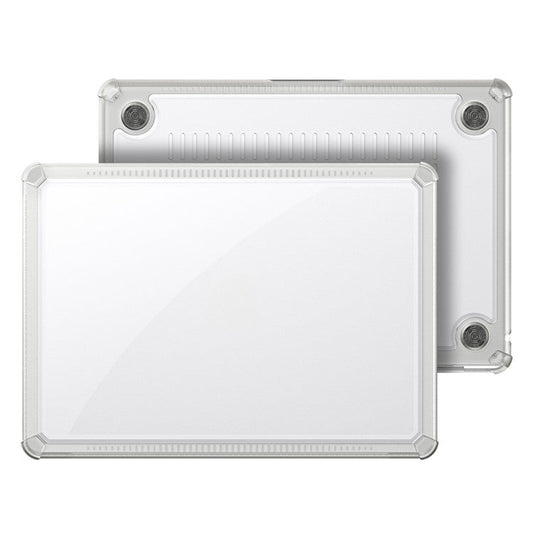 DUX DUCIS LCGM Series Glossy Case for Macbook Air 15 inch (2025) / (2024) A3114 / (2023) A2941 TPU+PC Protective Shell - Transparent