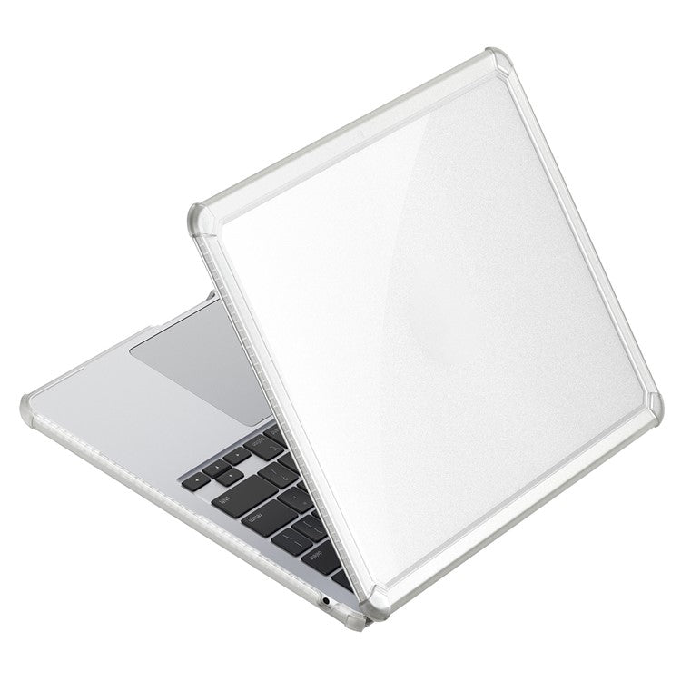 DUX DUCIS LCGM Series Glossy Case for Macbook Air 15 inch (2025) / (2024) A3114 / (2023) A2941 TPU+PC Protective Shell - Transparent