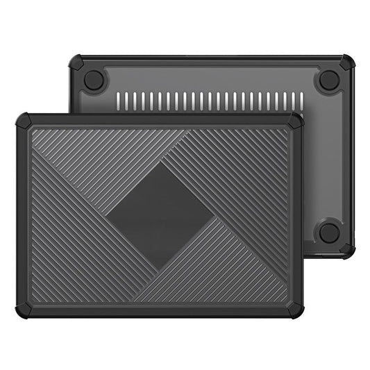 DUX DUCIS LCGH Series for Macbook Air 13 Inch (2020) / (2018) Case Full Protection Laptop Protective Cover - Black