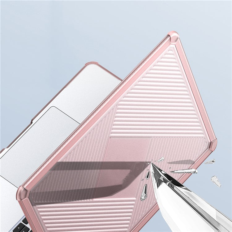 DUX DUCIS LCGH Series for MacBook Air 13 inch (2020) / (2018) Case Full Protection Laptop Protective Cover - Pink