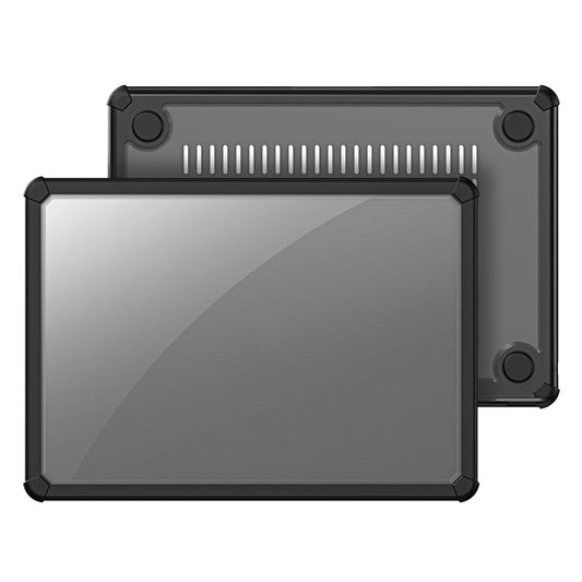 DUX DUCIS LCGM Series Glossy Case for MacBook Pro 14 inch (2024) / (2021) / (2023) Anti-Scratch TPU+PC Cover - Black